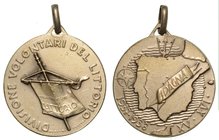 DIVISIONE VOLONTARI DEL LITTORIO - Medaglia anni XV 1937 - XVI 1938.
Opus: Miparka - Bellesi , Cat. Mor. 
Pag. 28, diam. 28,
argento