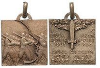 V DIVISIONE - 7° REGGIMENTO
ALPINI - Medaglia anno XIV 1936., Cat. Cas XIV/180, dim. 24x24