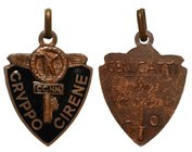 GRUPPO CAMICIE NERE CIRENE A.O. - GRUPPO GEN. GATTI - Medaglia s.d.,
dim. 20x22