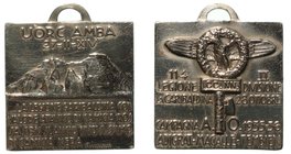 114° LEGIONE "LA GARIBALDINA" - Medaglia anni XIII 1935 - XIV 1936, dim. 23x23