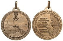 COMANDO MARINA VALONA-CONFLITTO ITALO GRECO - Medaglia anni XVIII 1940-XIX 1941.
Opus: S.J.
Cat. Cas. XIX/24, diam. 35
 argento