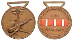 204° BTG MITRAGLIERI LIBICO "RAFFICA" - Medaglia s.d.,
diam. 25