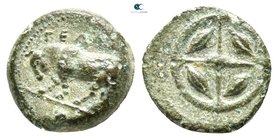 Sicily. Gela 420-405 BC. Bronze Æ