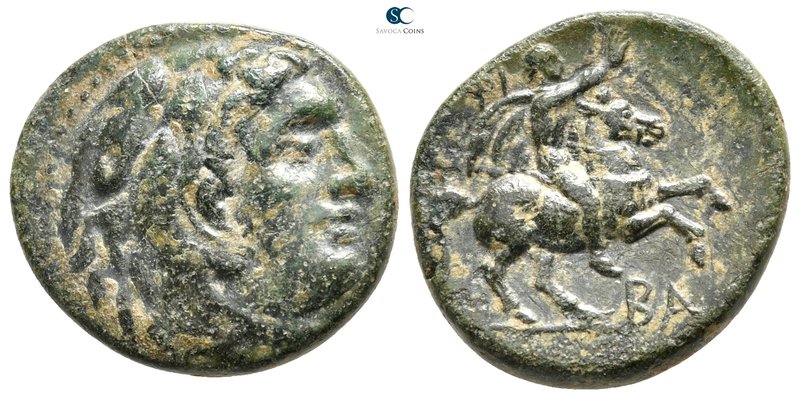 Kings of Macedon. Uncertain mint. Philip V 221-179 BC. 
Unit Æ

20 mm., 5,43 ...