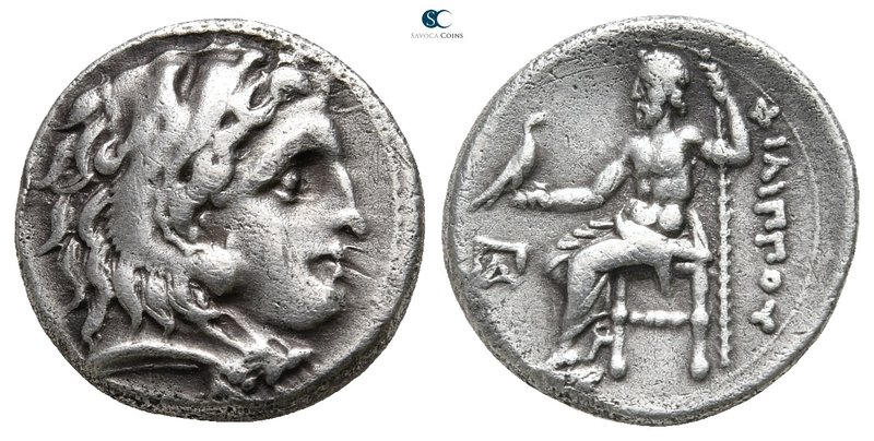 Kings of Macedon. Kolophon. Philip III Arrhidaeus 323-317 BC. In the types of Al...