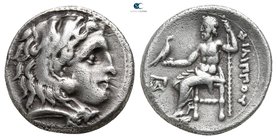 Kings of Macedon. Kolophon. Philip III Arrhidaeus 323-317 BC. In the types of Alexander III. Drachm AR