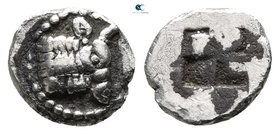 Macedon. Akanthos 500-470 BC. Hemiobol AR