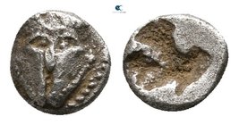 Thrace. Mesembria circa 500-400 BC. Hemiobol AR
