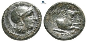 Kings of Thrace. Macedonian. Lysimachos 305-281 BC. Bronze Æ