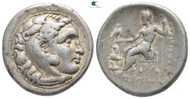 Kings of Thrace. Kolophon. Macedonian. Lysimachos 305-281 BC. In the types of Alexander III of Macedon. Tetradrachm AR