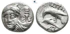 Moesia. Istrus circa 400-300 BC. Diobol AR