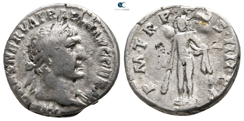 Trajan AD 98-117. Rome
Denarius AR

17 mm., 3,15 g.



very fine
