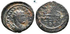 Allectus. Romano-British Emperor AD 293-296. Londinium. 'Quinarius' BI