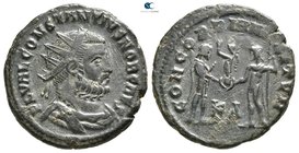 Constantius I, as Caesar AD 293-305. Cyzicus. Radiatus Æ