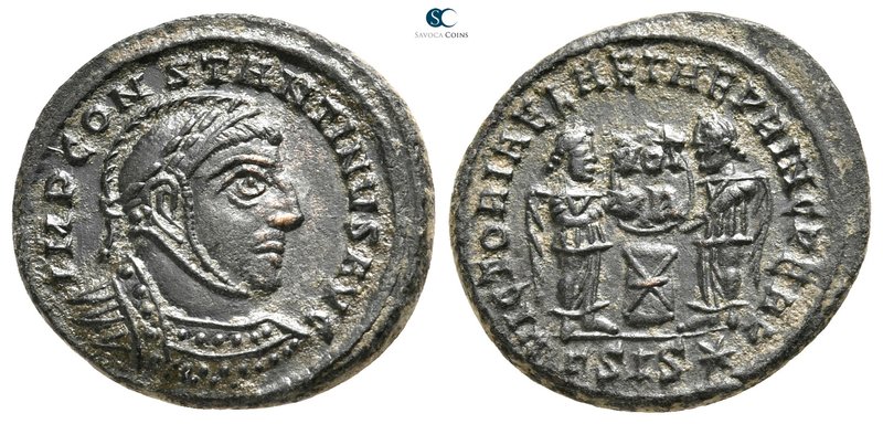 Constantinus I the Great AD 306-337. Siscia
Follis Æ

19 mm., 3,17 g.



...