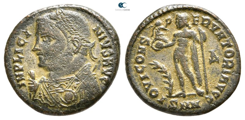 Licinius I AD 308-324. Nicomedia
Follis Æ

18 mm., 3,16 g.



very fine