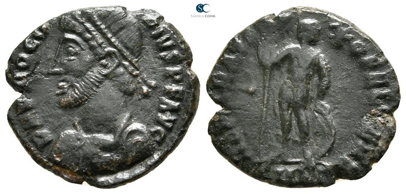 Procopius AD 365-366. Heraclea or Nicomedia
Follis Æ

18 mm., 2,49 g.



...