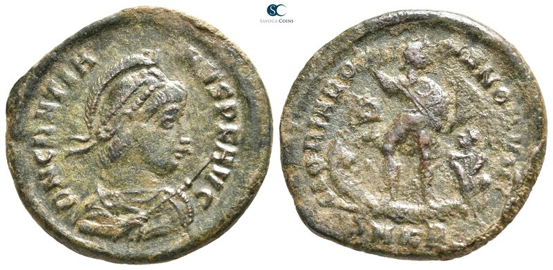 Gratian AD 375-383. Cyzicus
Maiorina Æ

26 mm., 6,23 g.



nearly very fi...