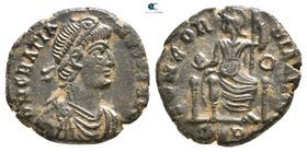 Gratian AD 375-383. Rome. Follis Æ