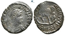 Theodosius I AD 379-395. Cyzicus. Follis Æ