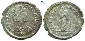 Aelia Flacilla AD 383-386. Cyzicus. Follis Æ