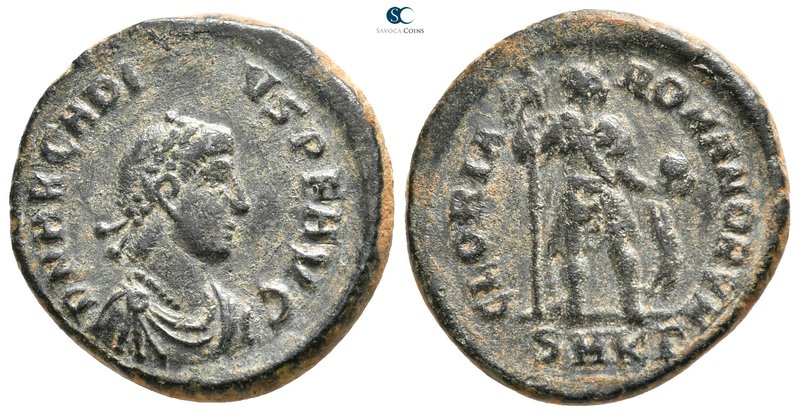 Arcadius AD 383-408. Cyzicus
Maiorina Æ

22 mm., 5,42 g.



very fine