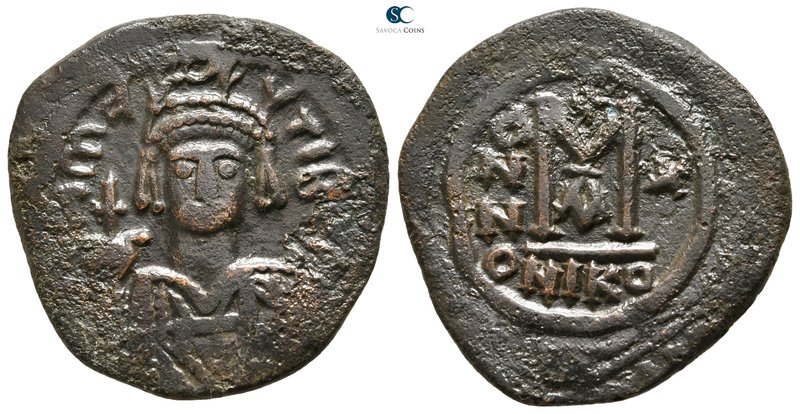 Maurice Tiberius AD 582-602. Nikomedia
Follis Æ

32 mm., 11,07 g.



very...
