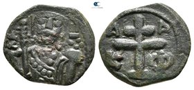 Alexius I Comnenus AD 1081-1118. Uncertain mint. Half Tetarteron Æ