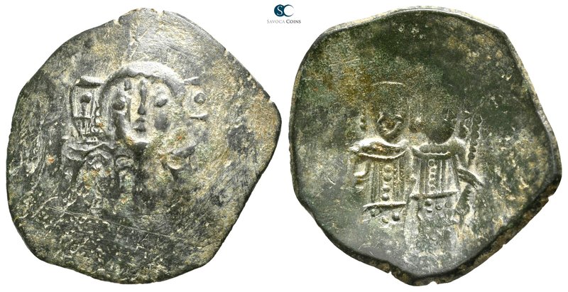 Alexius III Angelus-Comnenus AD 1195-1203. Constantinople
Trachy Æ

25 mm., 2...
