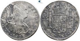 Mexico. Mexico City. Charles IV (Carlos) AD 1788-1808. 8 Reales 1806 AR