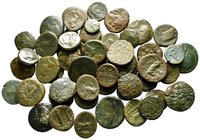 Lot of ca. 50 greek bronze coins / SOLD AS SEEN, NO RETURN!
fine