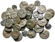 Lot of ca. 36 greek bronze coins / SOLD AS SEEN, NO RETURN!very fine