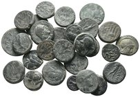Lot of ca. 28 greek bronze coins / SOLD AS SEEN, NO RETURN!nearly very fine