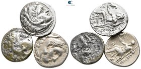 Lot of 3 Alexander the Great Silver Drachms / SOLD AS SEEN, NO RETURN!very fine
