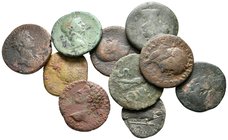 Lot of ca. 10 roman bronze coins / SOLD AS SEEN, NO RETURN!
nearly very fine