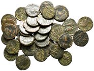 Lot of ca. 37 roman bronze coins / SOLD AS SEEN, NO RETURN!nearly very fine