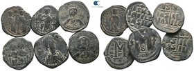 Lot of ca. 6 byzantine bronze coins / SOLD AS SEEN, NO RETURN!very fine