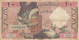 Algeria, 10 Dinars, 1964, FINE, p123
serial number: 793/O.617
Estimate: 20-40