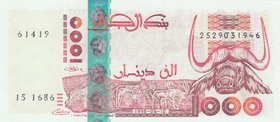 Algeria, 1.000 Dinars, 1998, UNC, p142b
serial number: 2529031946
Estimate: 25-50
