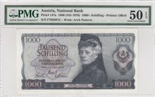 Austria, 1.000 Shillings, 1970, AUNC, p147a
PMG 50 EPQ, serial number: F702801C
Estimate: 150-300