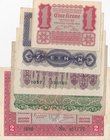 Mix Lot (Austuria), 5 different banknotes.
Austuria, 1 Krone, 1922, AUNC; p73; 2 Kronen, 1917, XF; p50; 10 Kronen, 1922, XF; p75; 20 Kronen, 1922, AU...