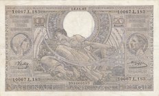 Belgium, 100 Francs or 20 Belgas, 1942, XF, p107
serial number: 10067.L.183
Estimate: 20-40
