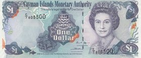 Cayman Islands, 1 Dollar, 2006, UNC, p33d
Queen Elizabeth II Portrait, Serial No: C/7 805500
Estimate: 15-30