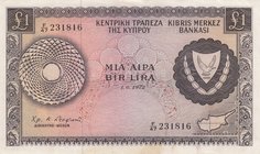 Cyprus, 1 Pound, 1972, XF (+), p43a
serial number: F/47 231816
Estimate: 75-150