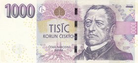 Czech Republic, 1.000 Korun, 2008, UNC, p25
serial number: H41 433231
Estimate: 75-150
