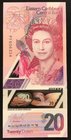 East Caribbean States, 20 Dollars, 2019, UNC, pNew
Queen Elizabeth II portrait, Polymer
Estimate: 20-40