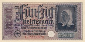 Germany, 50 Mark, 1940, UNC, pR140 
serial number: B 2232828
Estimate: 30-60