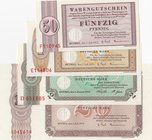 Germany, Bethel, 50 Pfennig, 1 Mark, 2 Mark and 20 Mark, 1973, UNC, (Total 4 banknotes)
Estimate: 15-30