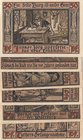 Germany, 10 Mark, 500 Mark (2), 5.000 Mark, 20.000 Mark and 100.000 Mark, 1918/1923, VF/ UNC, (Total 6 banknotes)
Estimate: 25-50