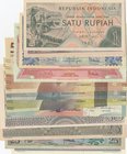 Indonesia, 1 Rupiah, 2,5 Rupiah (2), 5 Rupiah, 10 Rupiah, 25 Rupiah (2), 50 Rupiah, 1000 Rupiah, 2000 Rupiah and 5000 Rupiah, 1961/2012, UNC, (Total 1...
